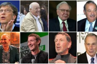 10 homens mais ricos do mundo dobram seu patrimônio na pandemia